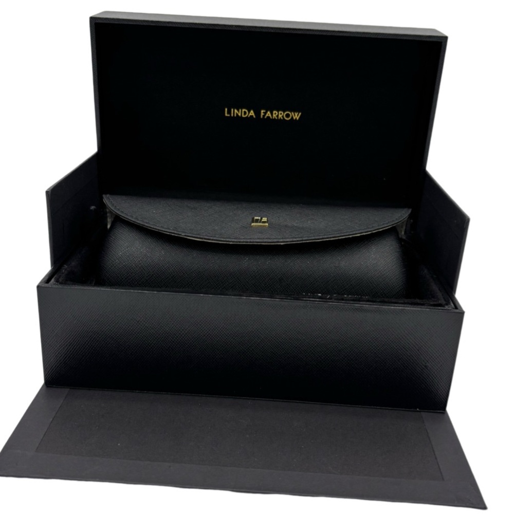 New Linda Farrow Eyeglass/Sunglass Gift Box Set with Case